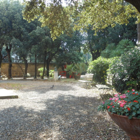 (Il parco di Villa Trossi)