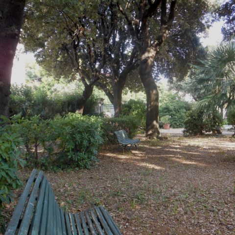 (Il parco di Villa Trossi)