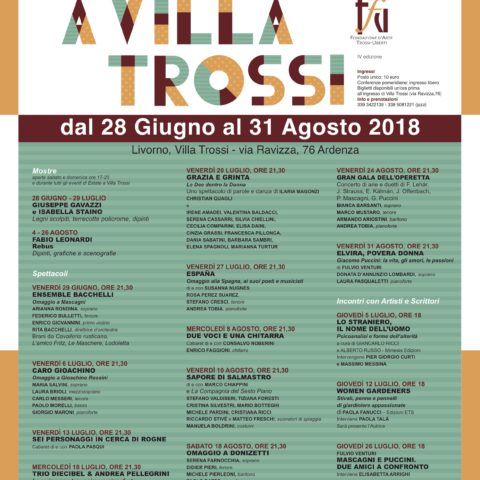 (EstateVillaTrossi 2018 Programma)